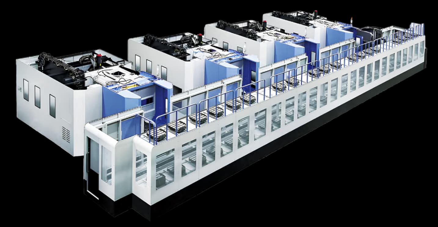 Автоматизированные системы паллетизации DN Solutions