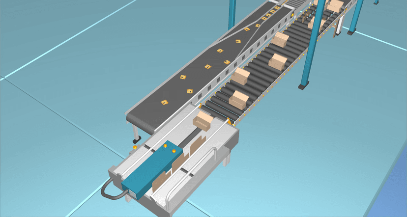 Роботизированный комплекс перекладки сыра в гофрокороба