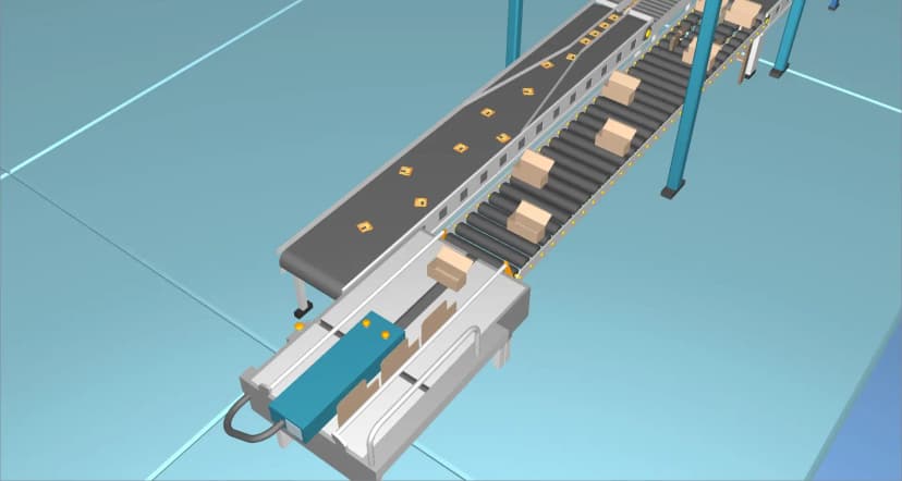 Роботизированный комплекс перекладки сыра в гофрокороба