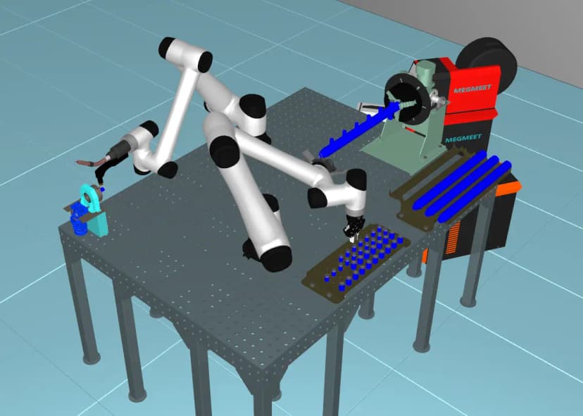 Роботизированный комплекс автоматизации сварочных операций