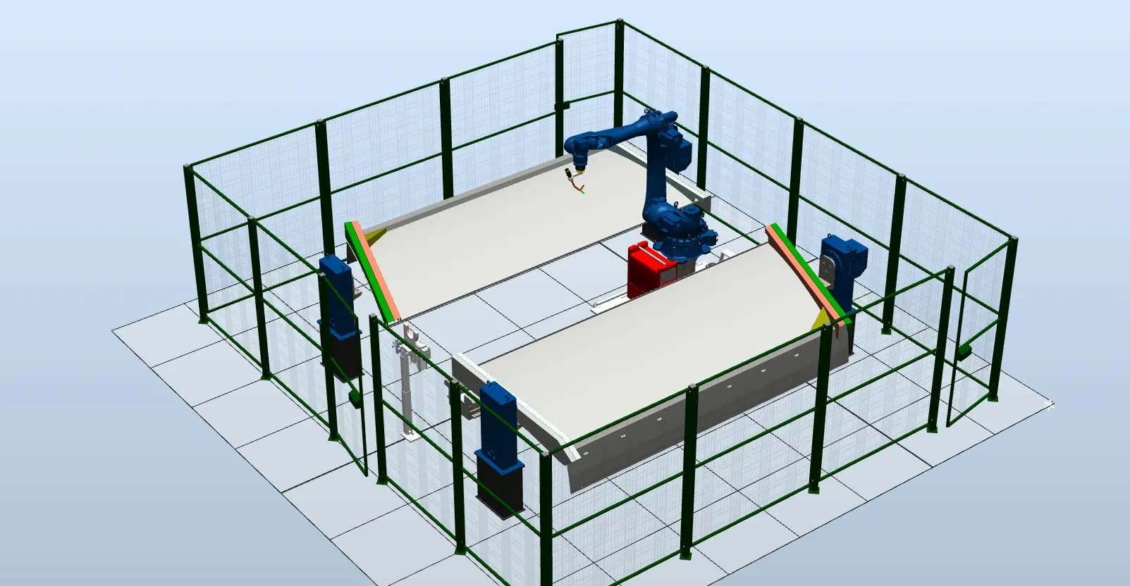 Состав универсального комплекса по роботизированной сварке