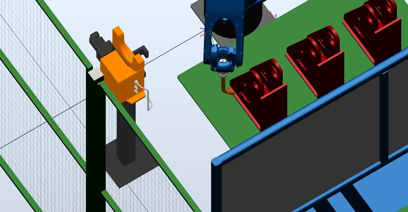 Состав универсального комплекса по роботизированной сварке