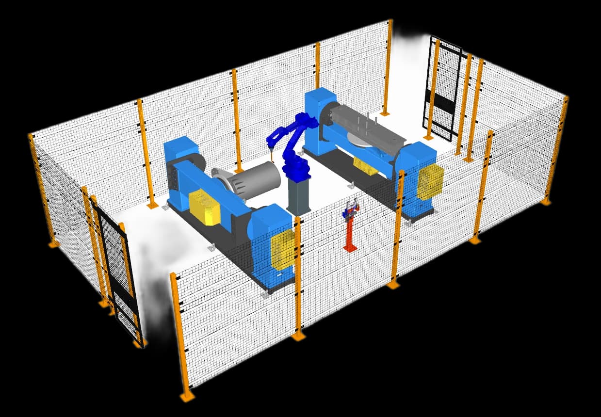 Промышленный робот манипулятор crp rh20-06-w
