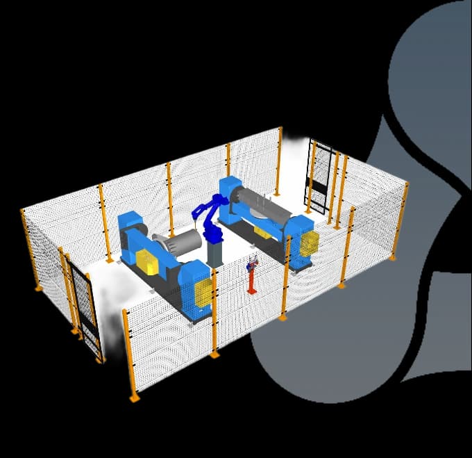 Промышленный робот манипулятор crp rh20-06-w