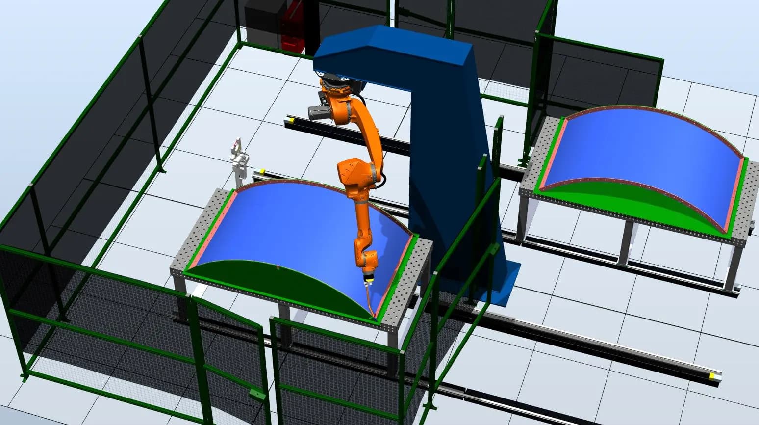 Роботизированный комплекс сварки kuka kr50 r2500