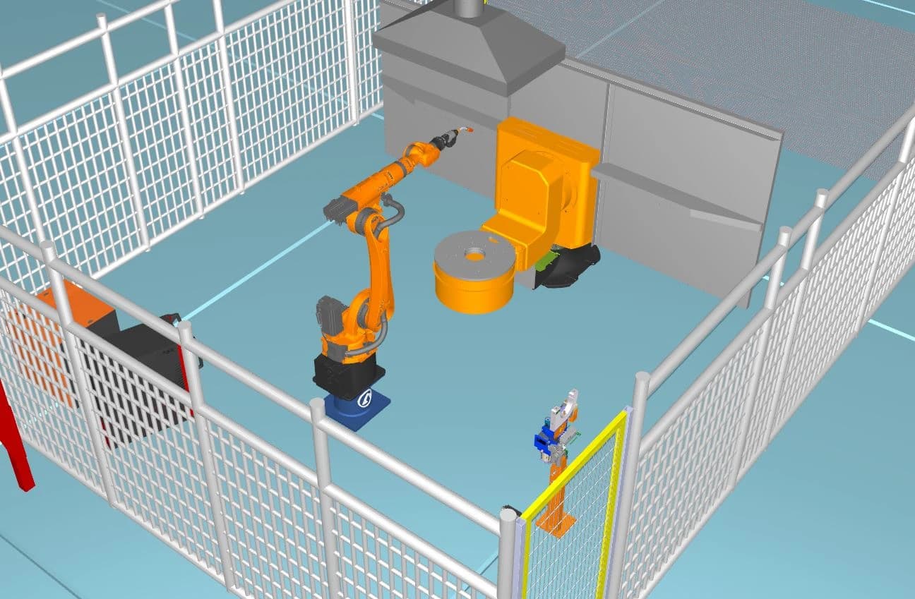 Промышленный робот-манипулятор kuka kr 8 r2100