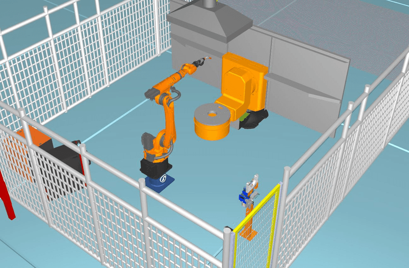 Роботизированный комплекс автоматизации профилегибочных операций