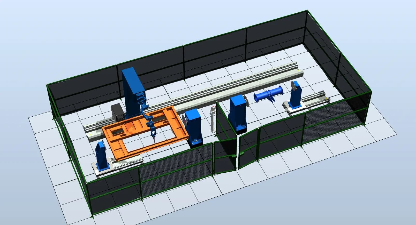 Роботизированный комплекс сварки yaskawa ar1440