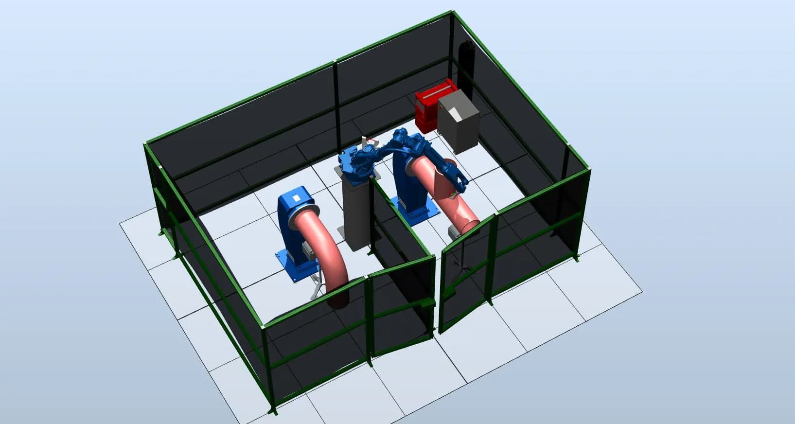 Состав универсального комплекса по роботизированной сварке