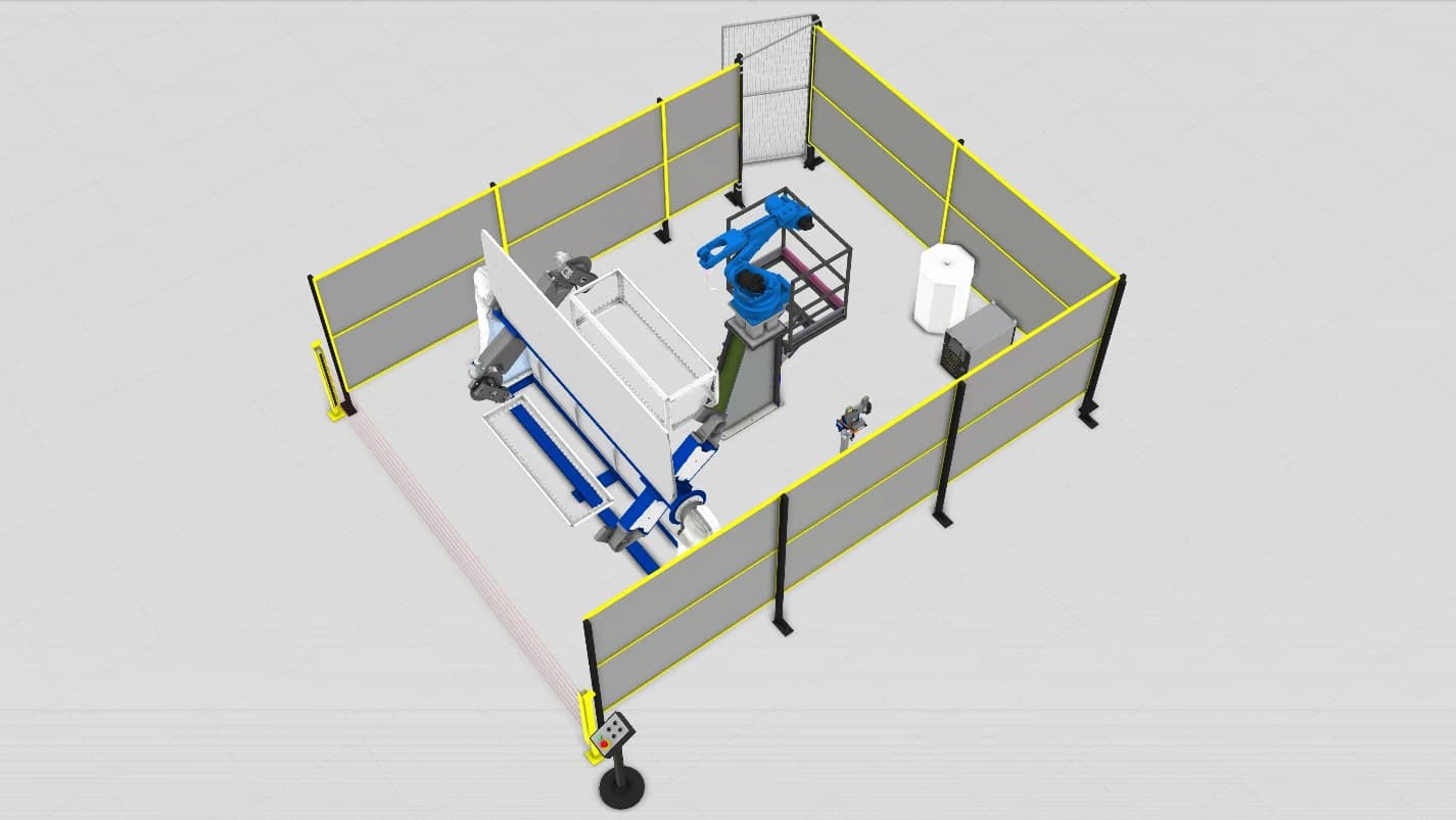 Промышленный робот-манипулятор yaskawa motoman ar 2010