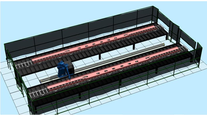 Роботизированный комплекс yaskawa gp35l