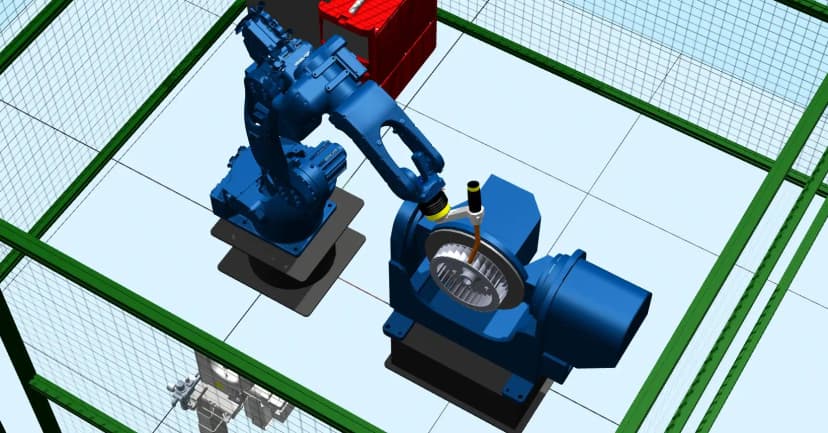 Роботизированный комплекс обслуживания оборудования CRP
