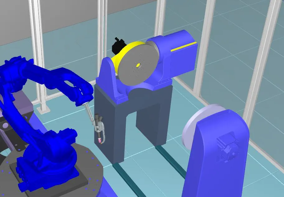 Универсальный комплекс по роботизированной сварке