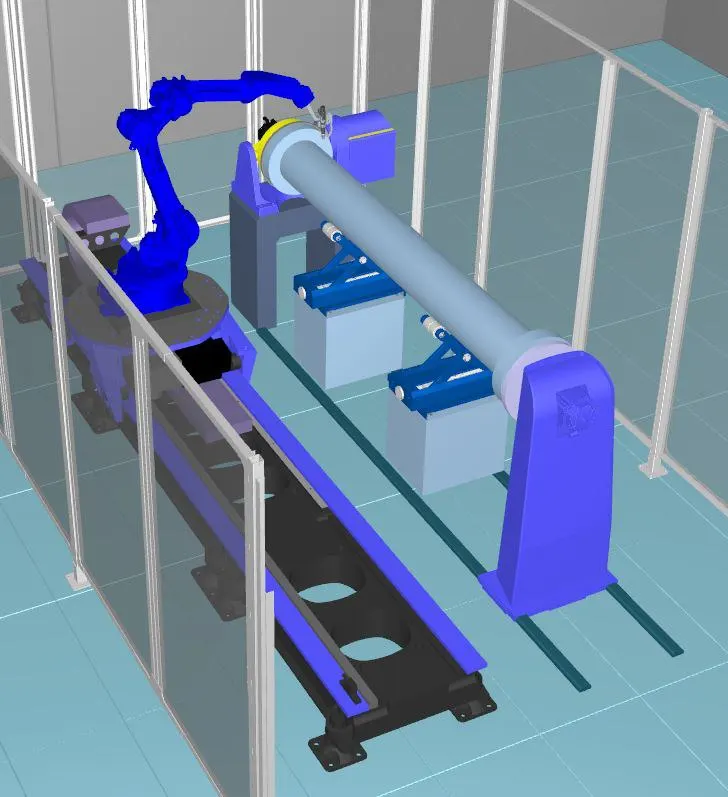 Универсальный комплекс по роботизированной сварке