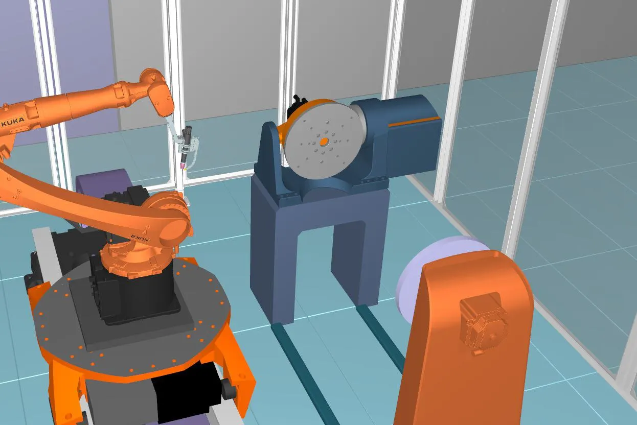 Универсальный комплекс по роботизированной сварке