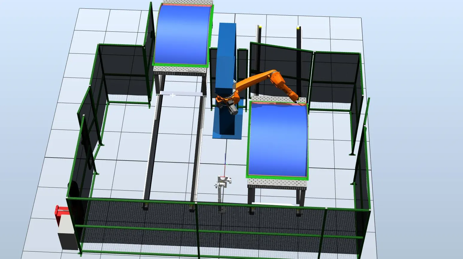 Роботизированный комплекс сварки kuka kr50 r2500