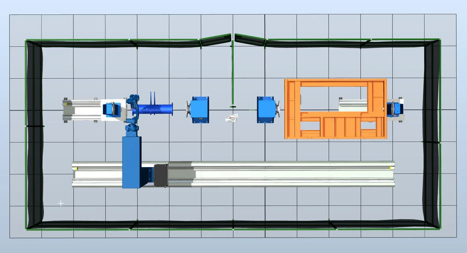 Роботизированный комплекс сварки yaskawa ar1440