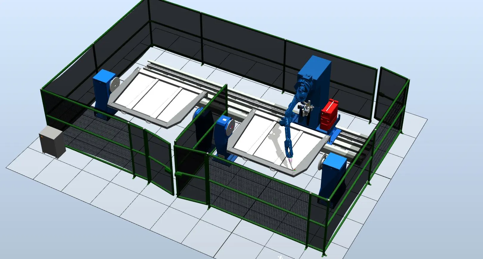 Состав универсального комплекса по роботизированной сварке