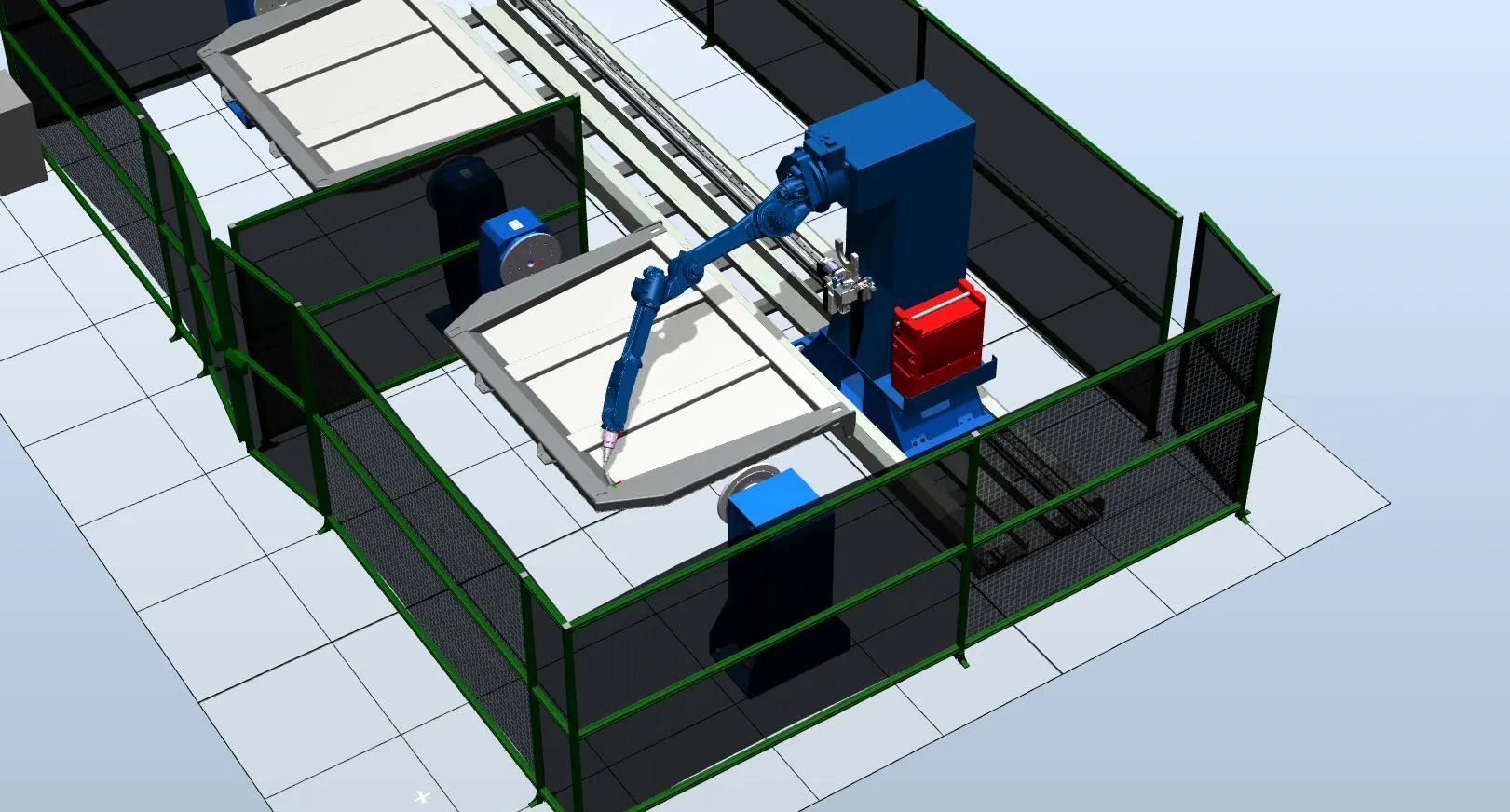 Состав универсального комплекса по роботизированной сварке