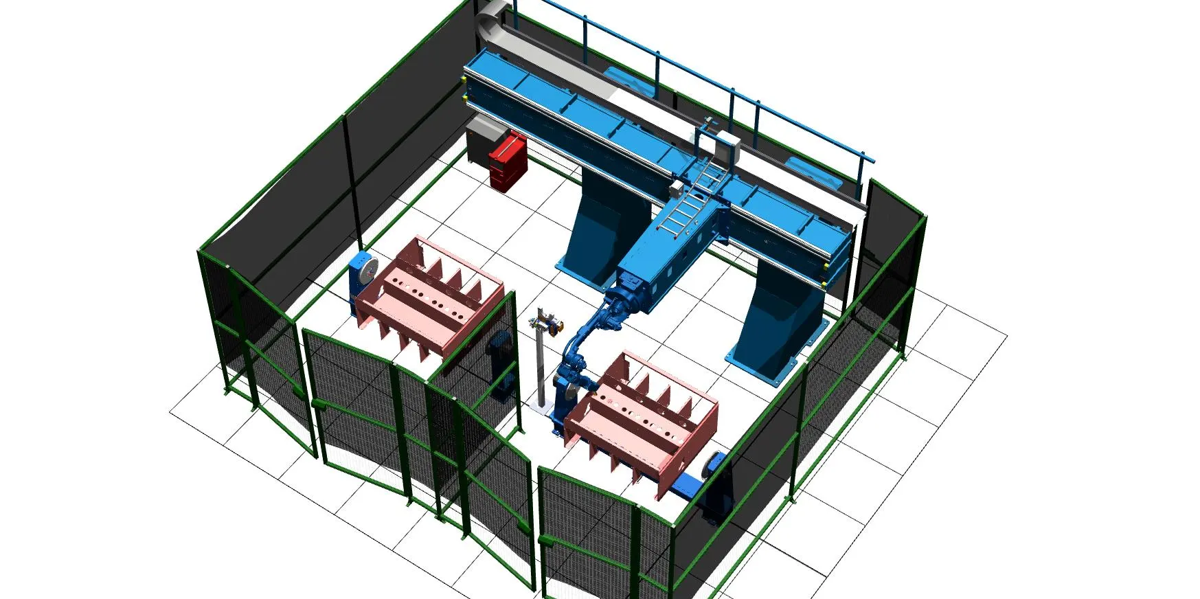 Роботизированный комплекс сварки yaskawa ar2010