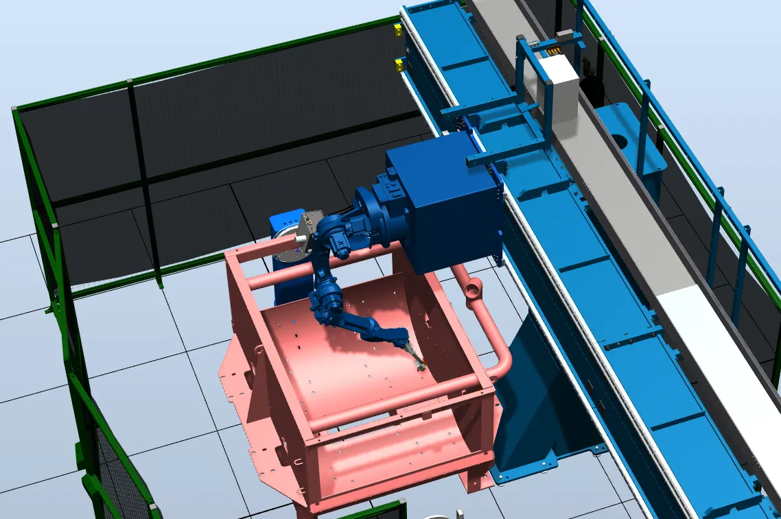 Роботизированный сварочный комплекс yaskawa motoman ar 2010