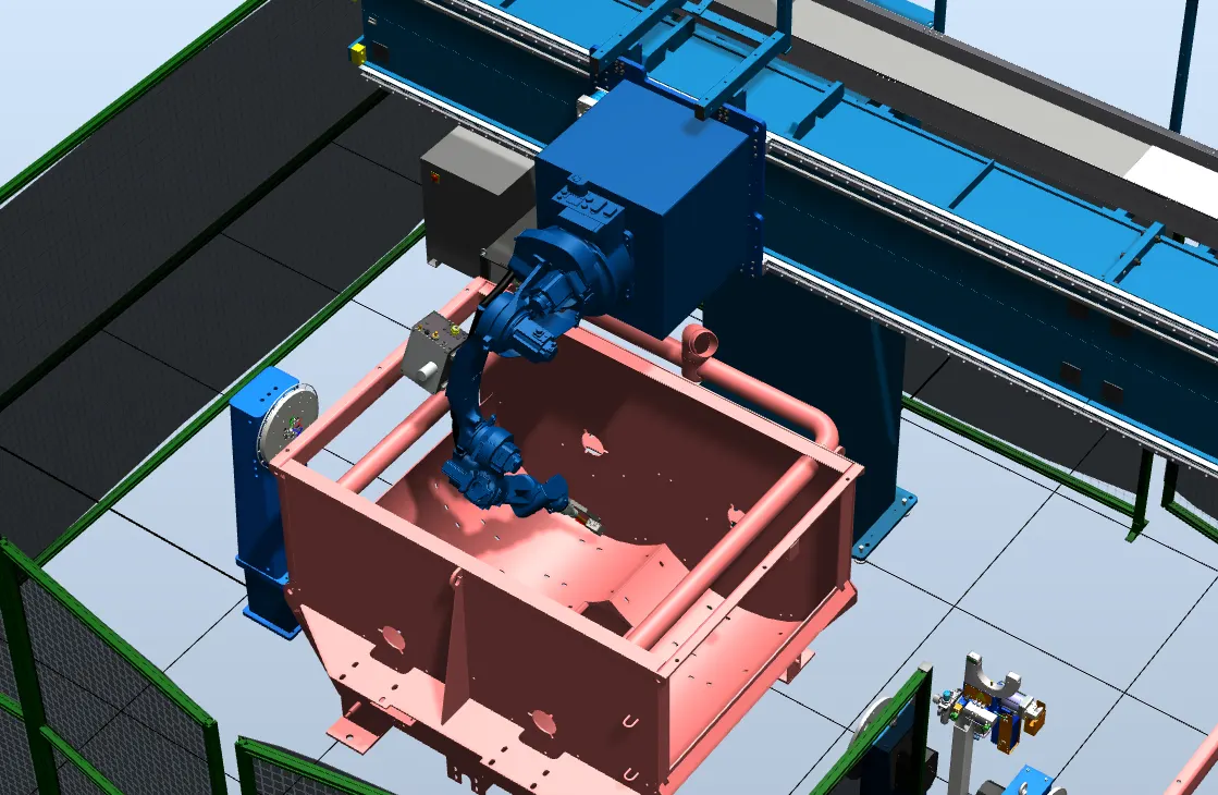 Роботизированный сварочный комплекс yaskawa motoman ar 2010